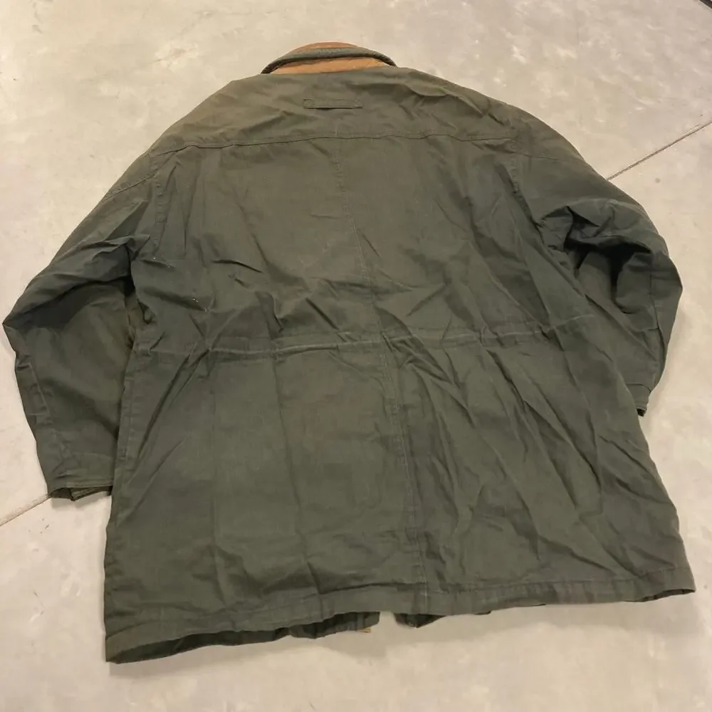 vintage y2k green chore jacket